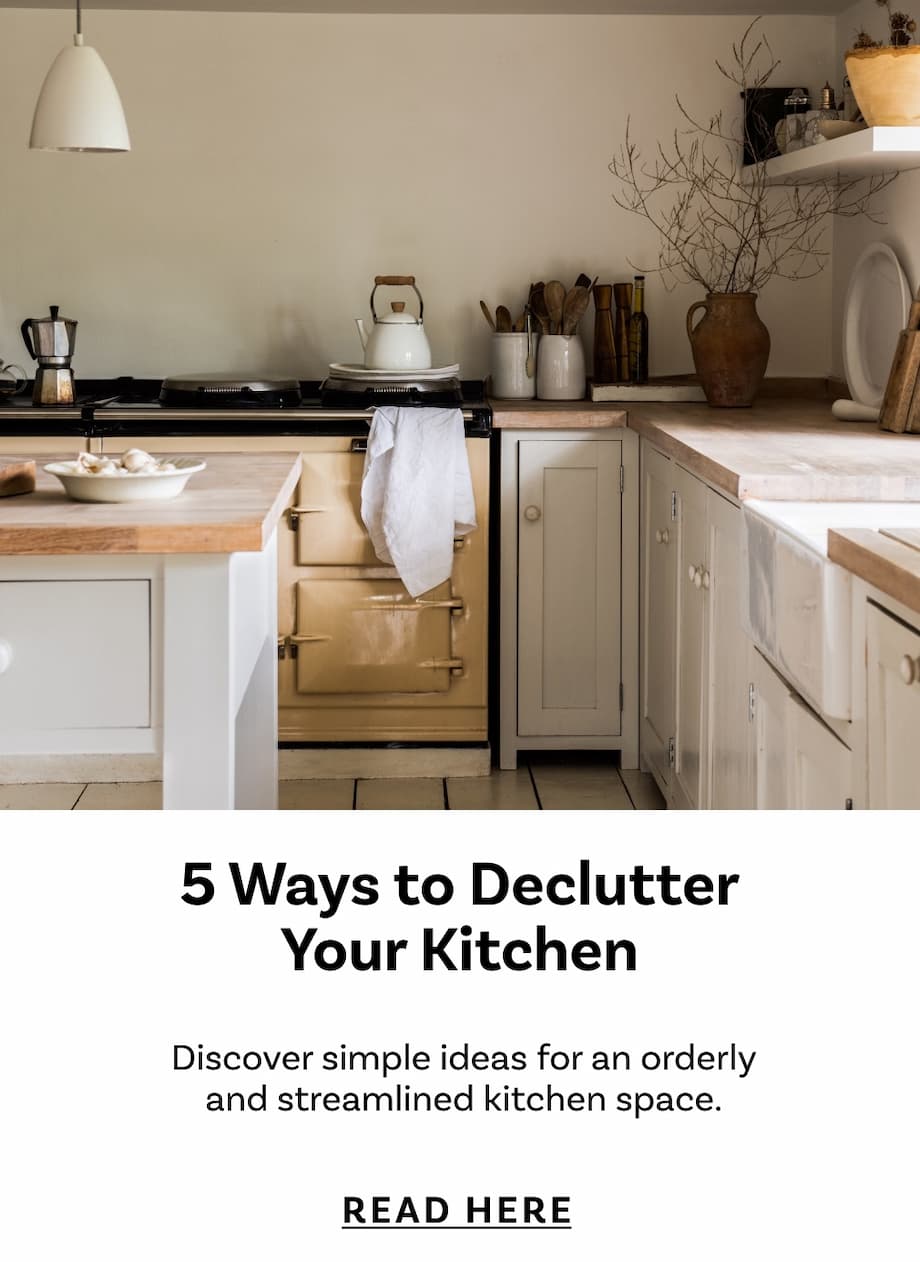 5 Ways to Declutter Your Kitchen
