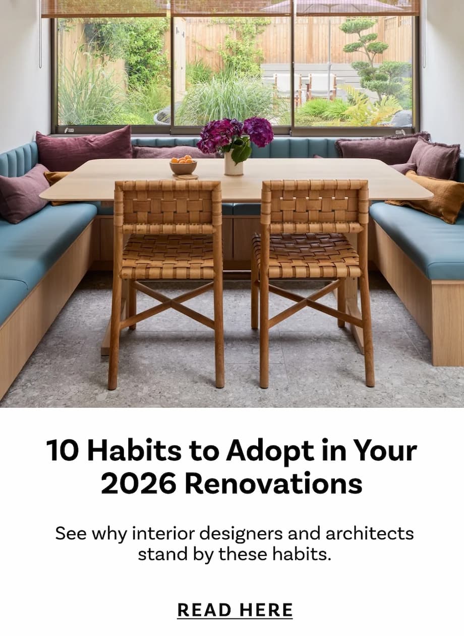 10 Habits to Adopt in Your 2026 Renovations