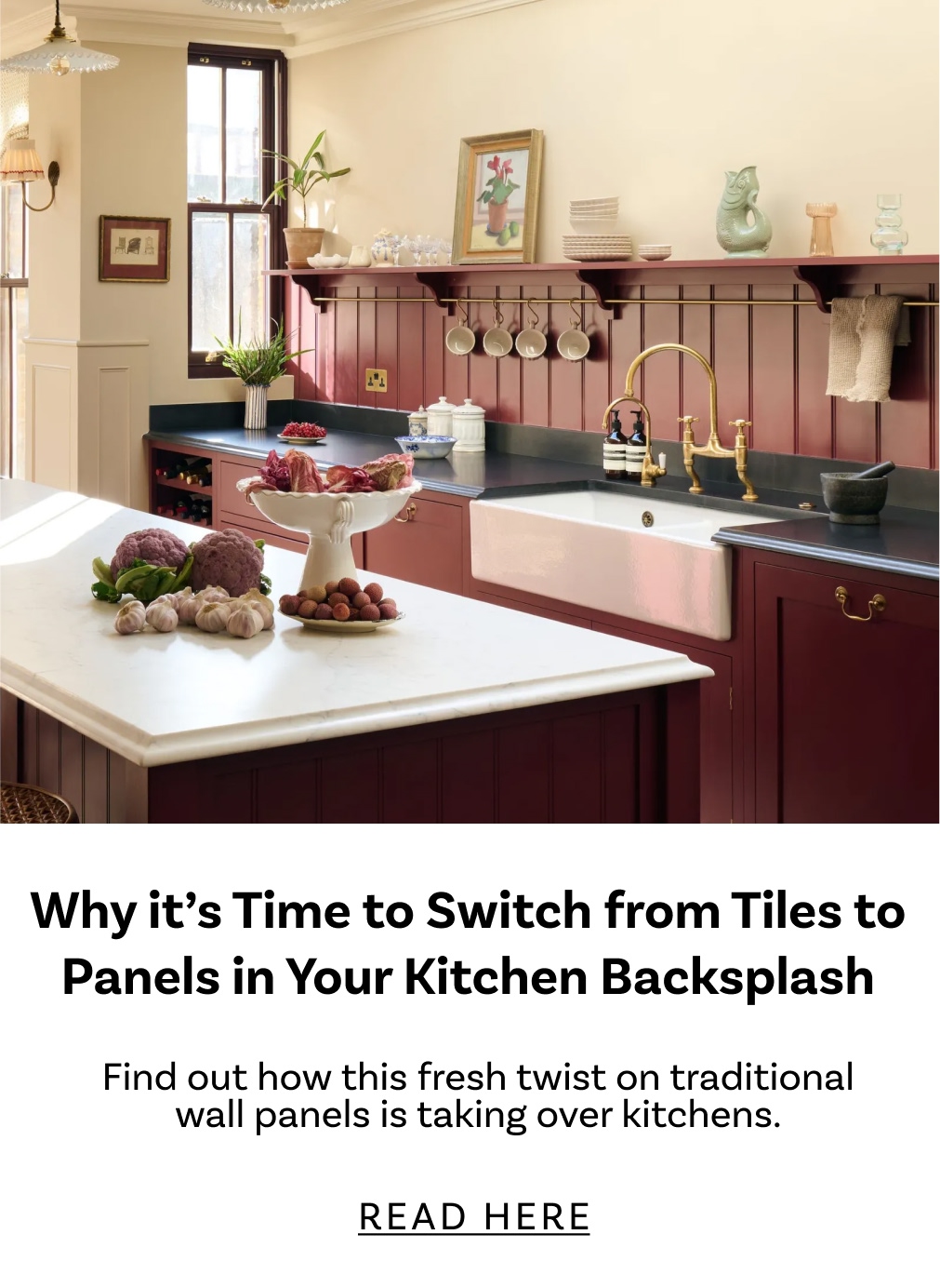 Why it's Time to Switch from Tiles to Panels in Your Kitchen Backsplash