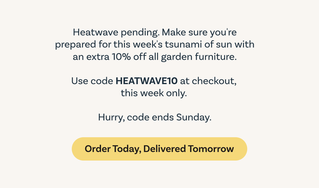 garden furniture