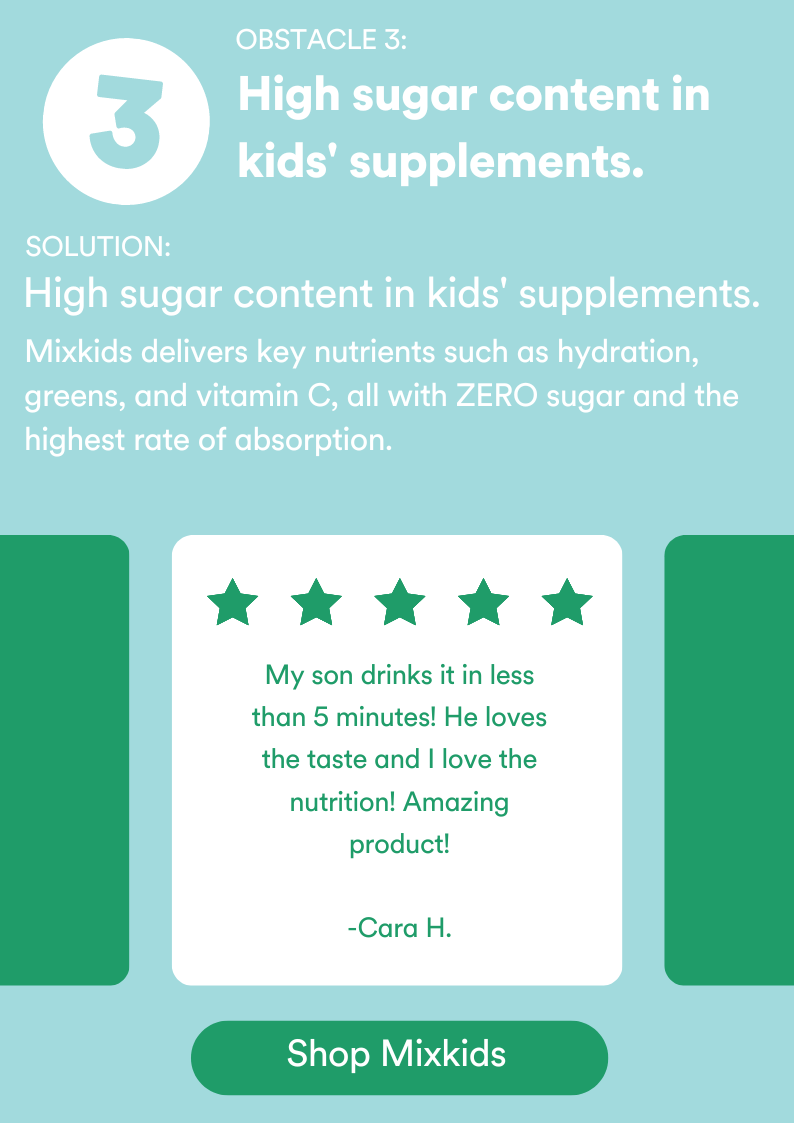 The supplement your kids will ask for. 🤗 Mixhers