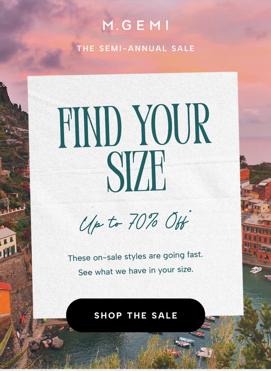 Find Your Size. Up to 70% Off*  These on-sale styles are going fast. See what we have in your size.