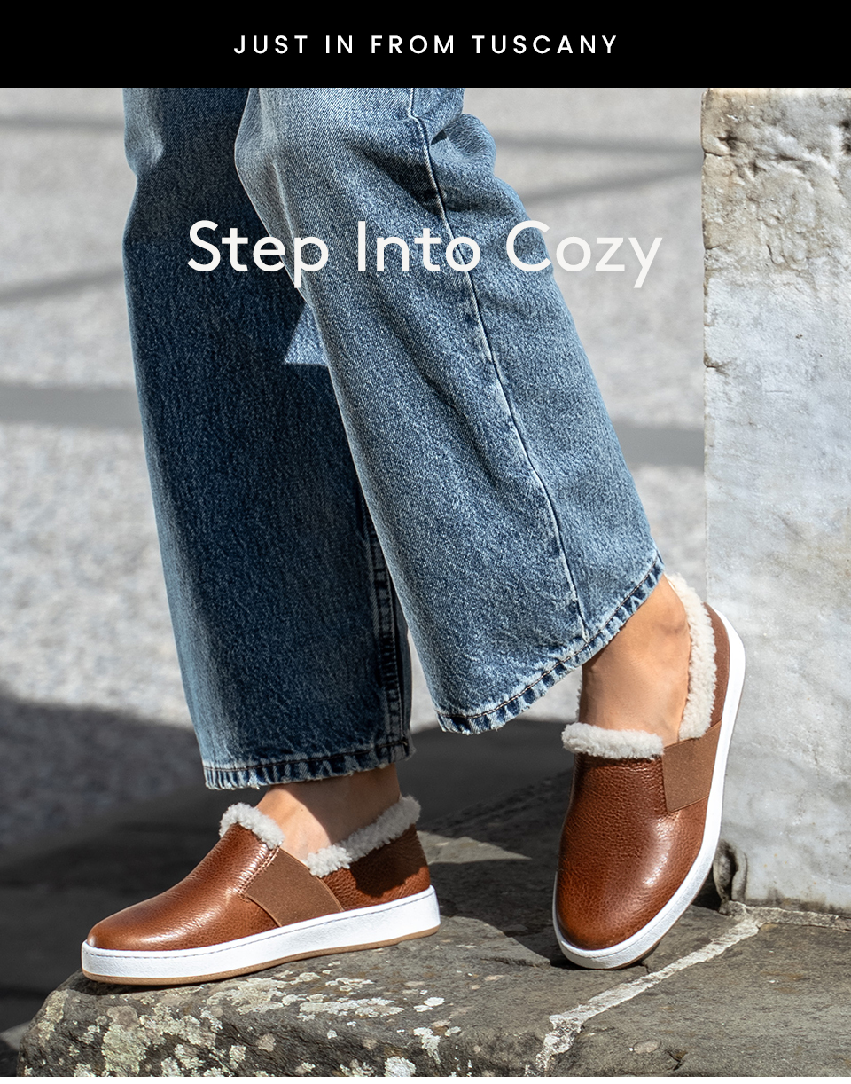 —Just In From Tuscany—  Step Into Cozy 