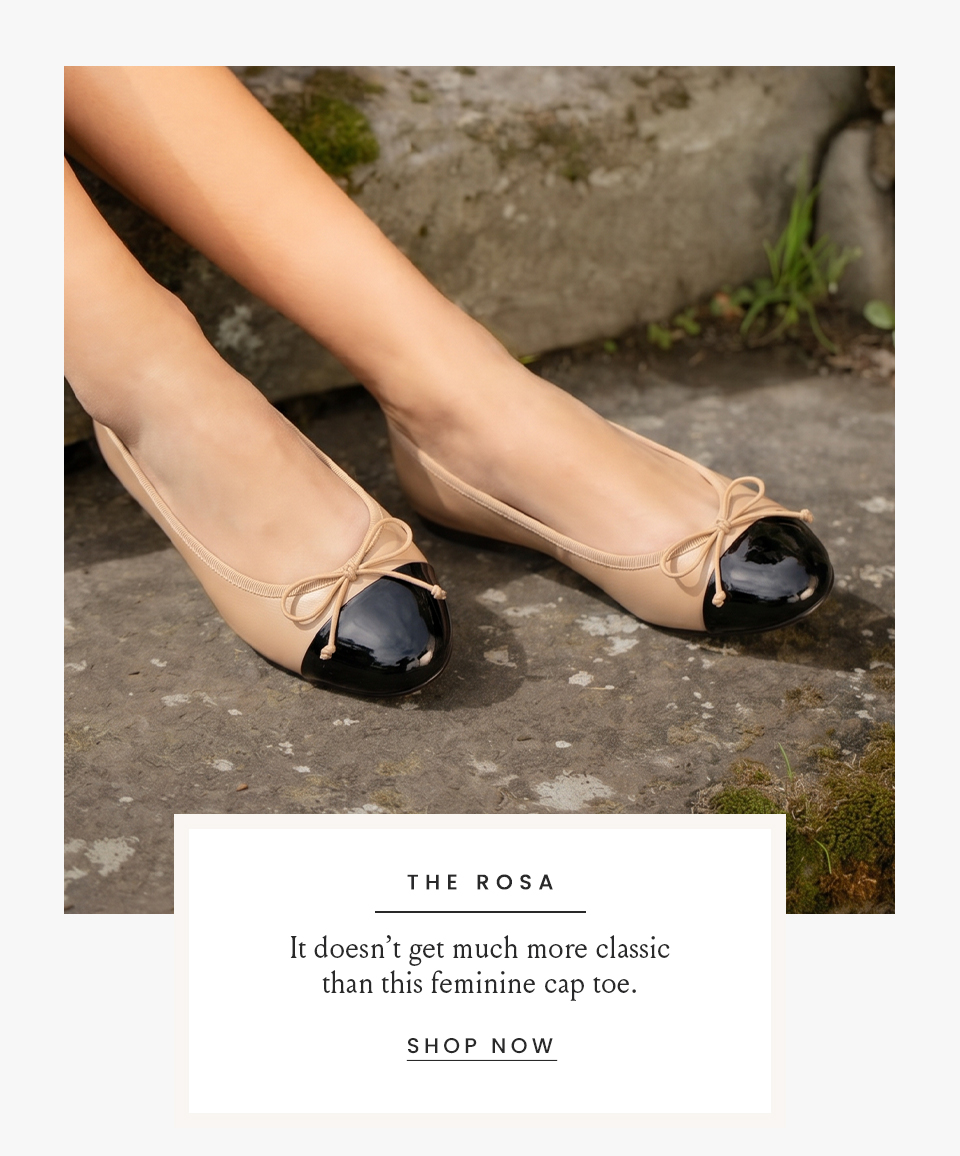 The Rosa   It doesn’t get much more classic than this feminine cap toe.   < Shop The Rosa > 