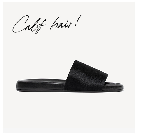 The Elba - Black Calf Hair