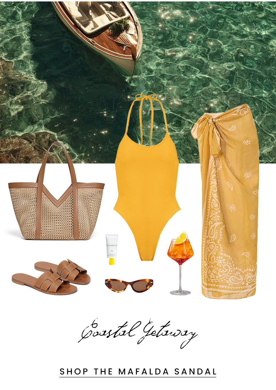 Coastal Getaway < Shop The Mafalda Sandal > 