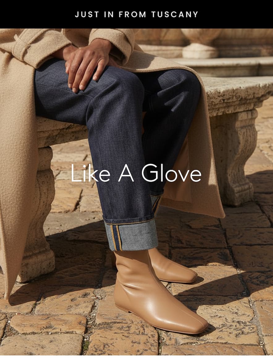 The Una Bootie is now in stock 