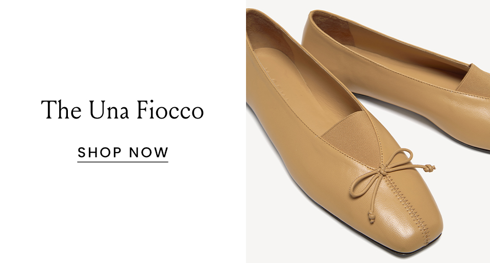 The Una Fiocco < Shop Now >