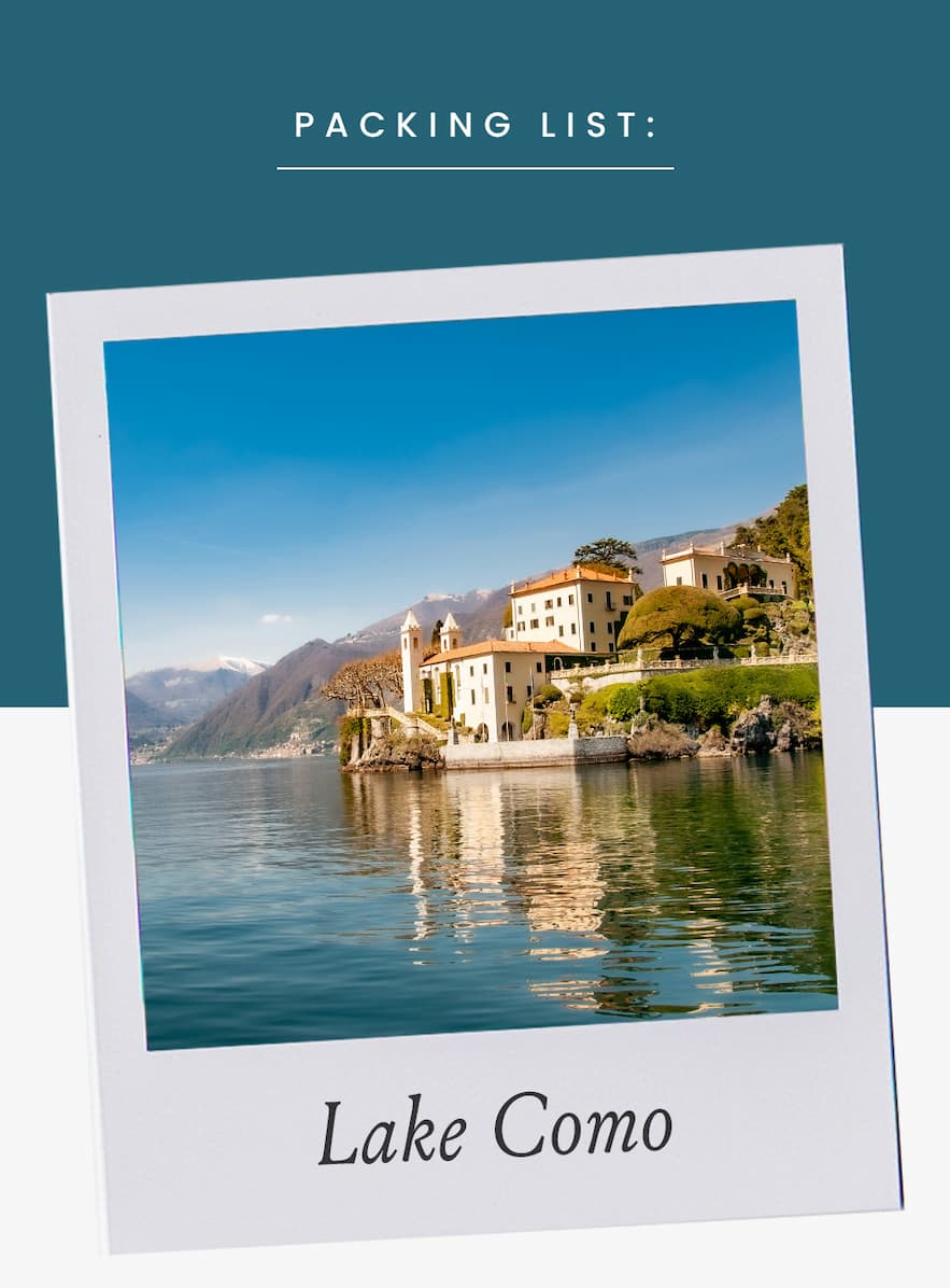 Packing List: Lake Como