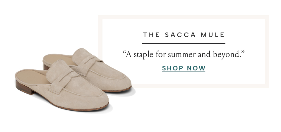The Sacca "A staple for summer and beyond." 
