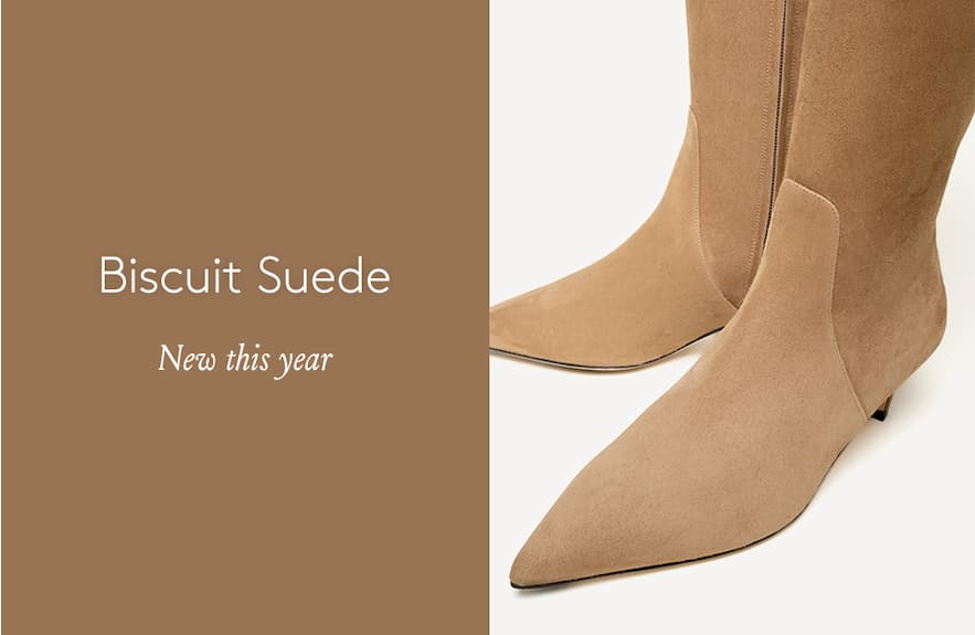 Biscuit Suede New this year. 