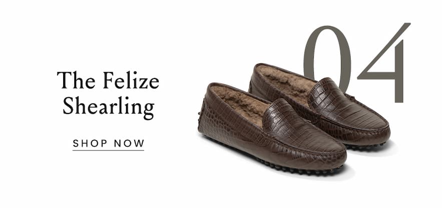 The Felize Shearling < Shop Now > 