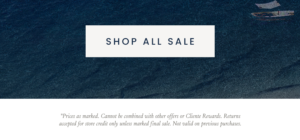 < Shop All Sale > * Price as marked. Cannot be combined with other offers or Client Rewards. Returns accepted for store credit only unless marked final sale. Not valid on previous purchases. 