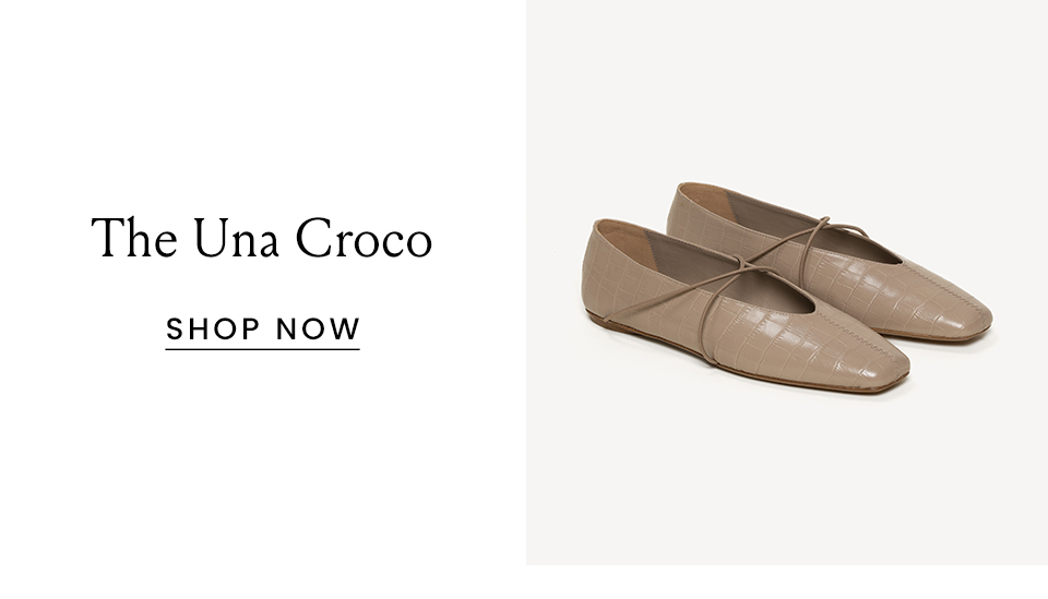 The Una Croco < Shop Now > 