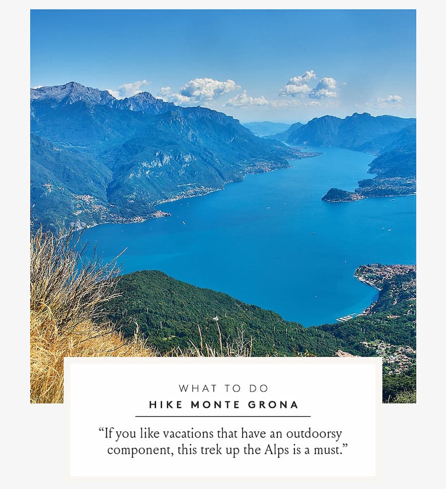 What to Do Hike Monte Grona | “If you like vacations that have an outdoorsy component, this trek up the Alps is a must.”