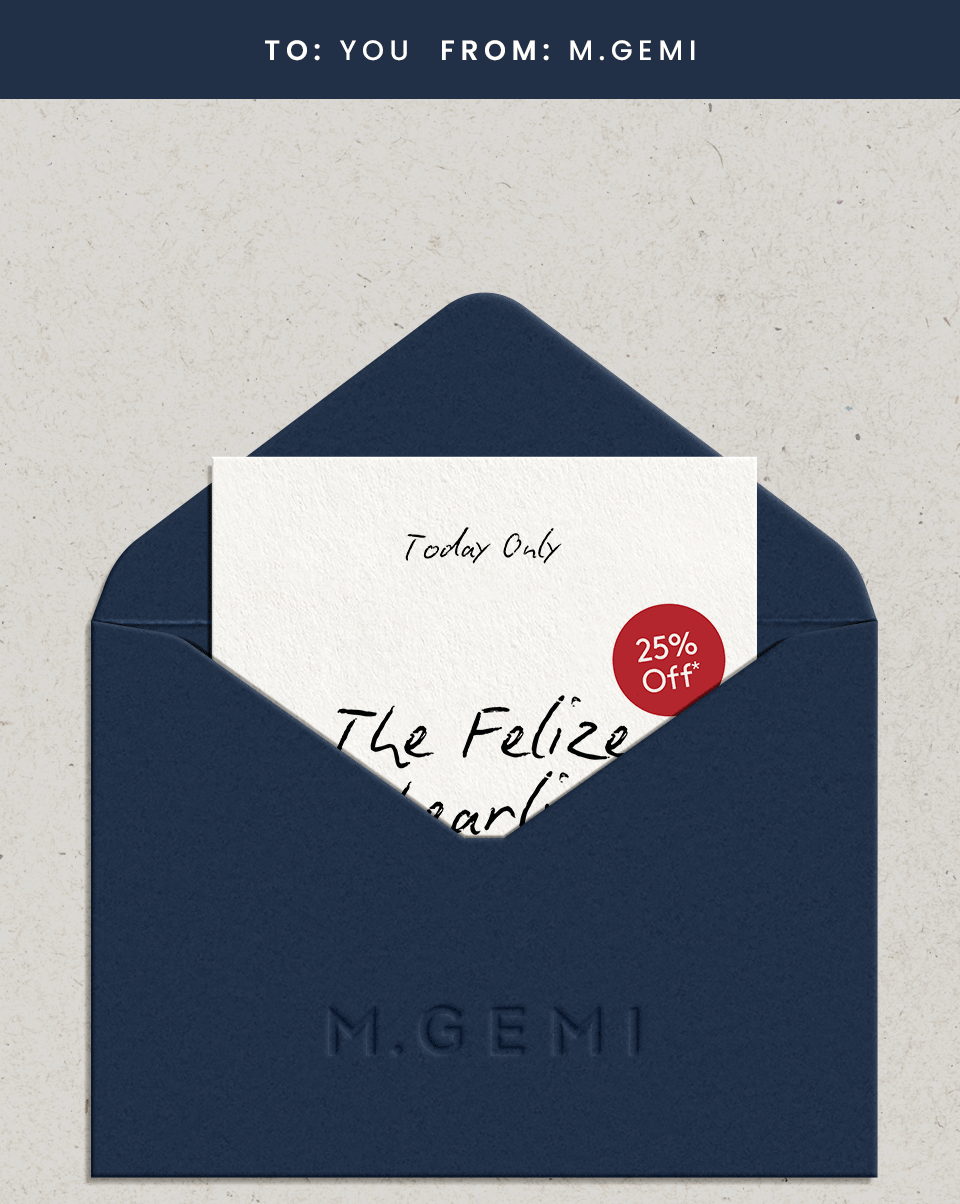 Outside card:   To: You From: M.Gemi 