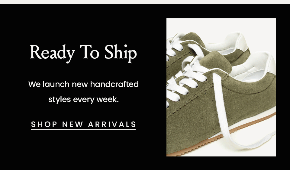 Ready To Ship We launch new handcrafted styles every week.   Gif: Loriana, Lisinda, Felize Mule, Raffia bag  < Shop New Arrivals >  