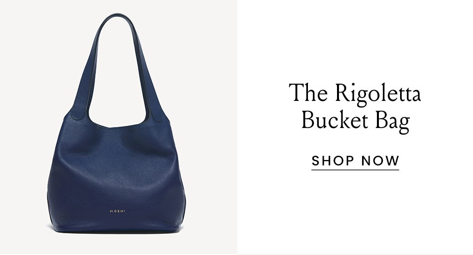 The Rigoletta Bucket bag < Shop Now >