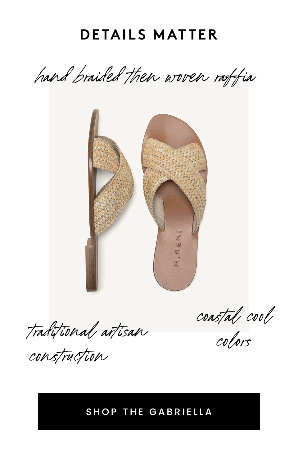 Details Matter, Hand-Braided-Then-Woven Raffia, Traditional Artisan Construction, Coastal-Cool Colors