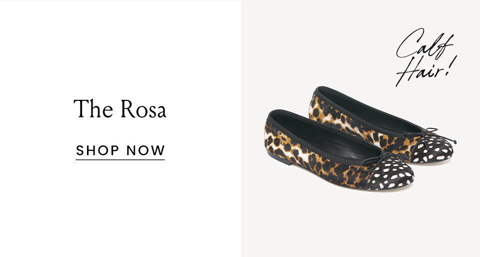 The Rosa in Calf Hair < Shop Now  >