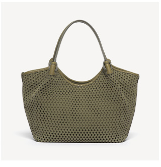 The Esmeralda Lattice Tote