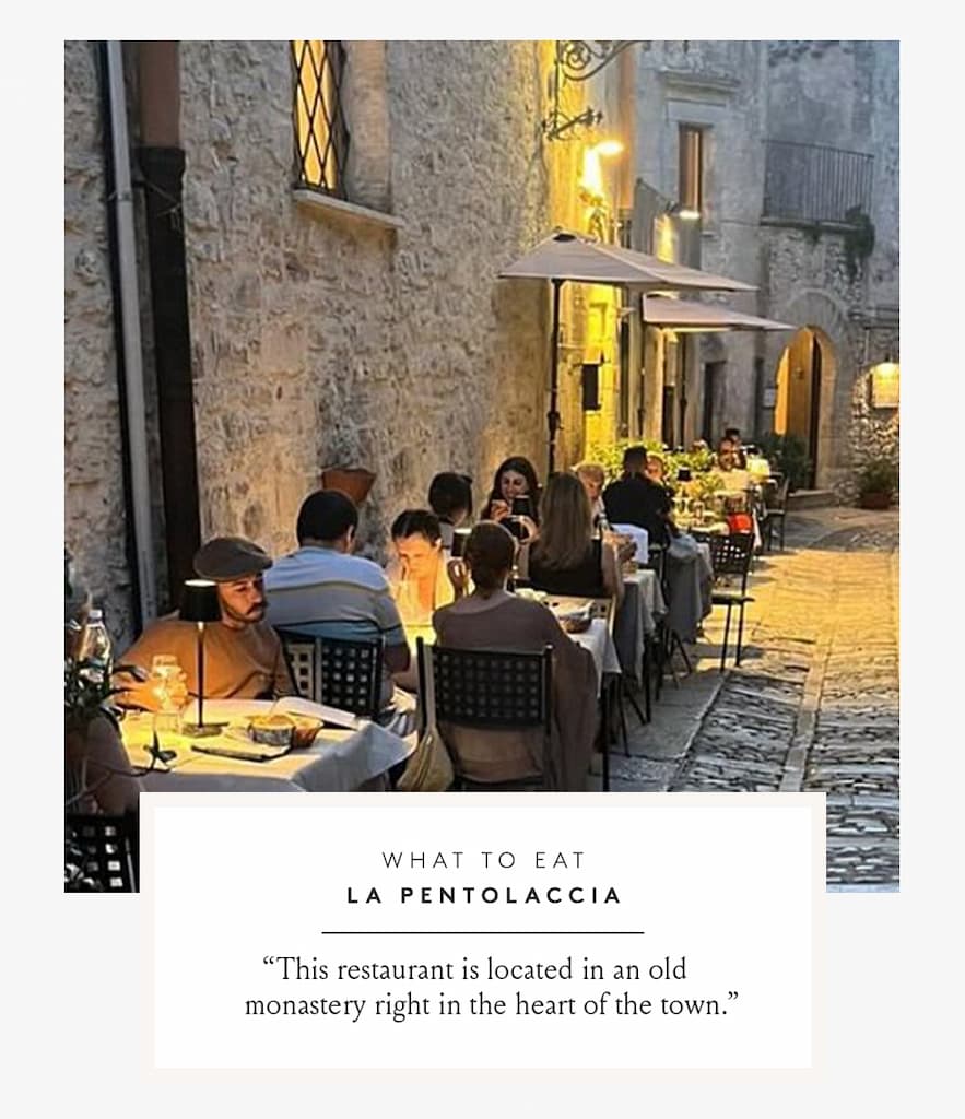 What to Eat La Pentolaccia | “This restaurant is located in an old monastery right in the heart of the town.” - Bridget