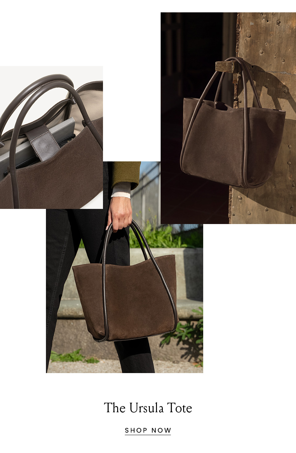 The Ursula Tote  < Shop Now > 
