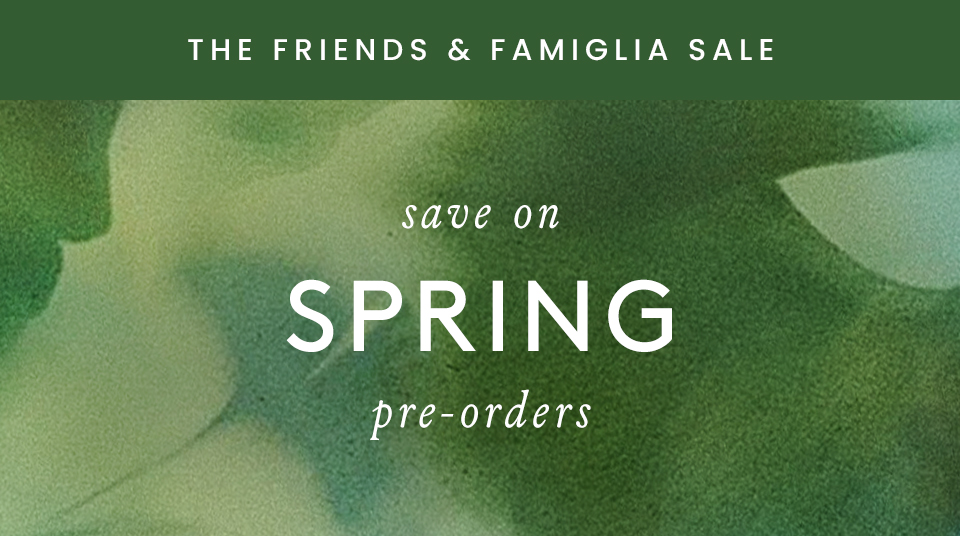 Save On Spring Pre-Orders