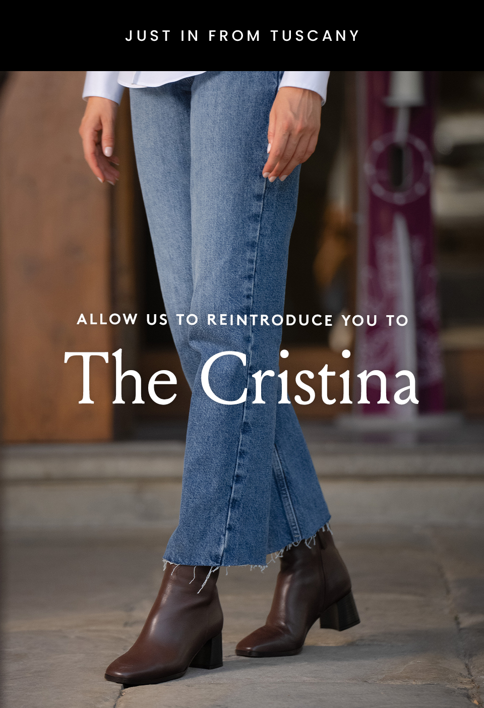 —Just In From Tuscany—  ALLOW US TO REINTRODUCE YOU