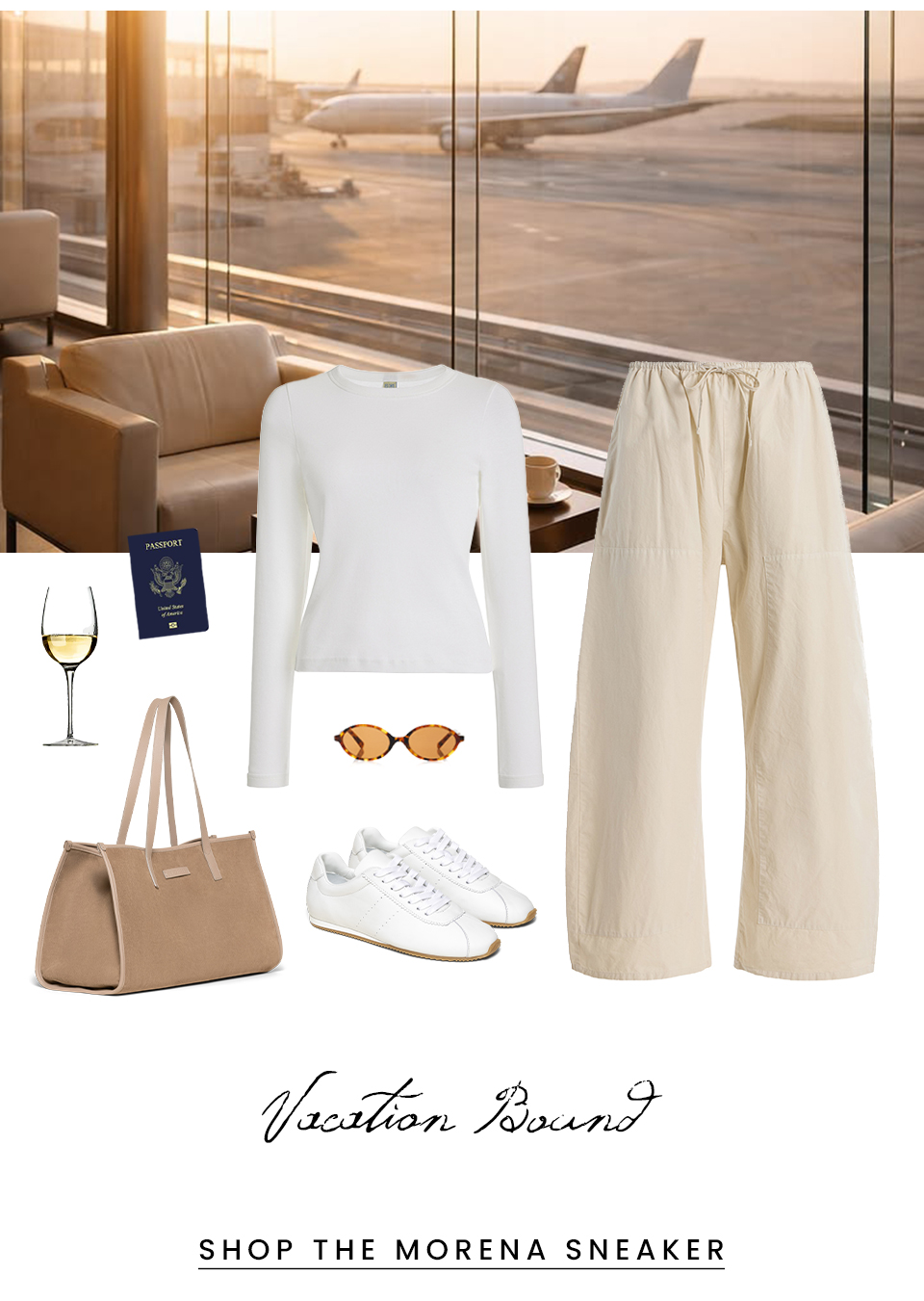 Vacation Bound  < Shop The Morena Sneaker>