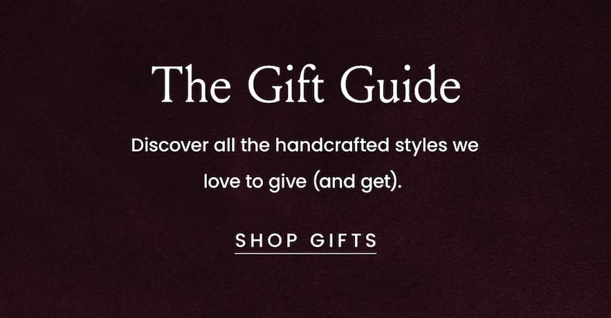 The Gift Guide. Discover all the handcrafted styles we love to give (and get). <Shop Gifts>