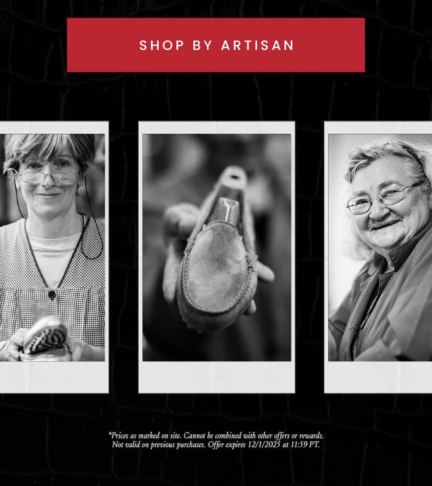 Shop by Artisan. *Prices as marked on site. Cannot be combined with other offers or rewards. Not valid on previous purchases. Offer expires 12/1/2025 at 11:59 PT.