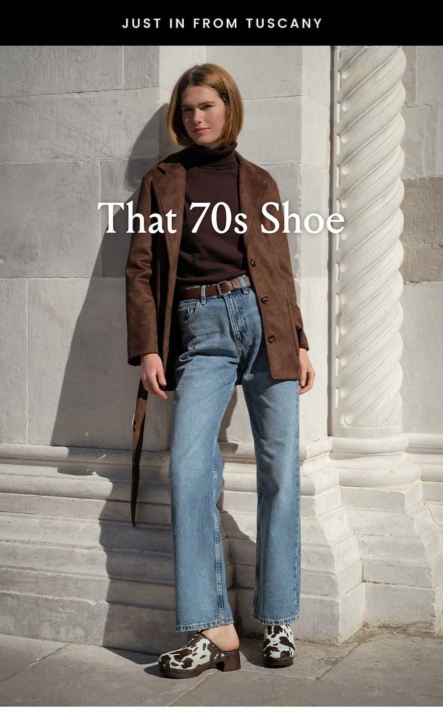 —Just In From Tuscany—  That 70s Shoe