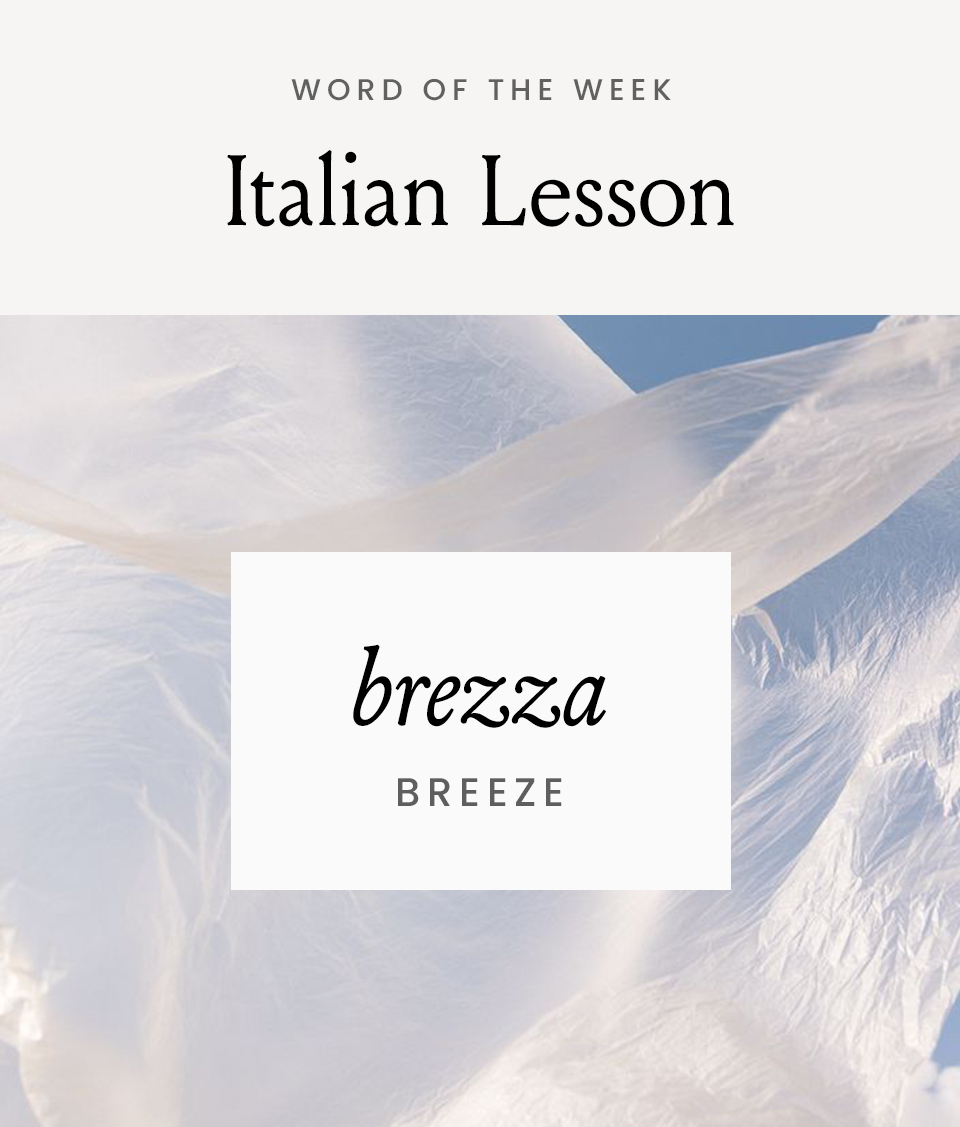 Italian Lesson Brezza  Breeze