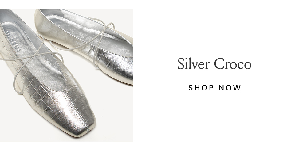 Silver Croco < Shop Now > 
