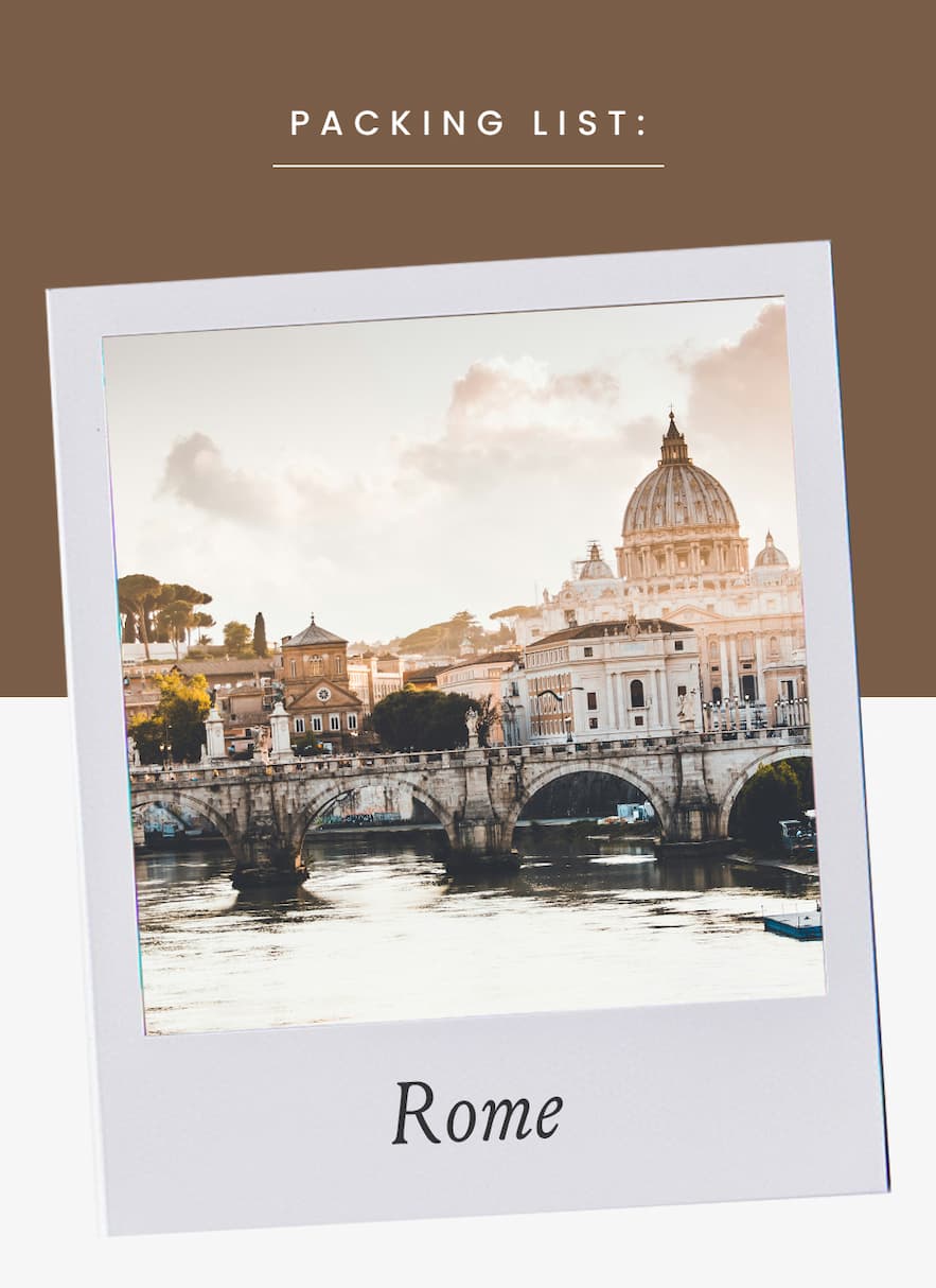 Packing List: Rome