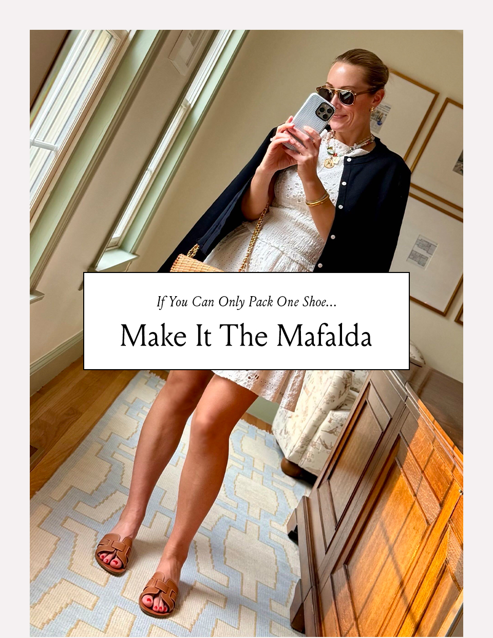 If You Can Only Pack One Shoe…  Make It The Mafalda 