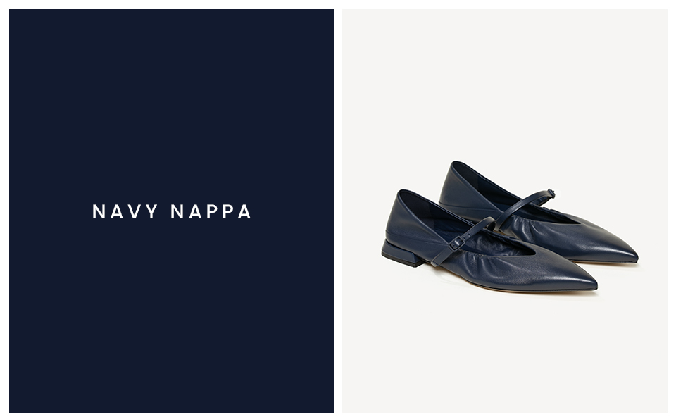Navy Nappa