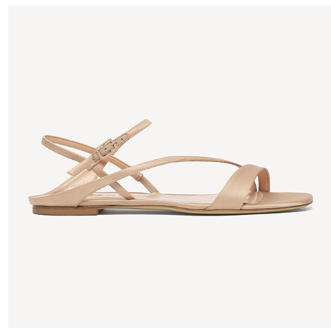 The Corinna Flat - Sand Satin