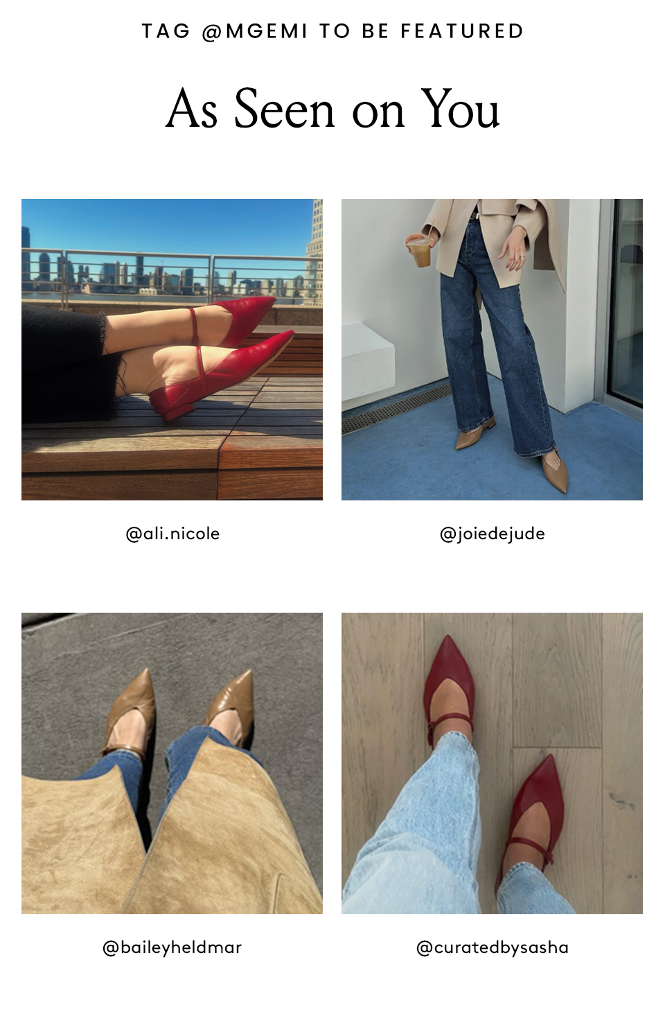 Tag @mgemi to be featured. As seen on you!