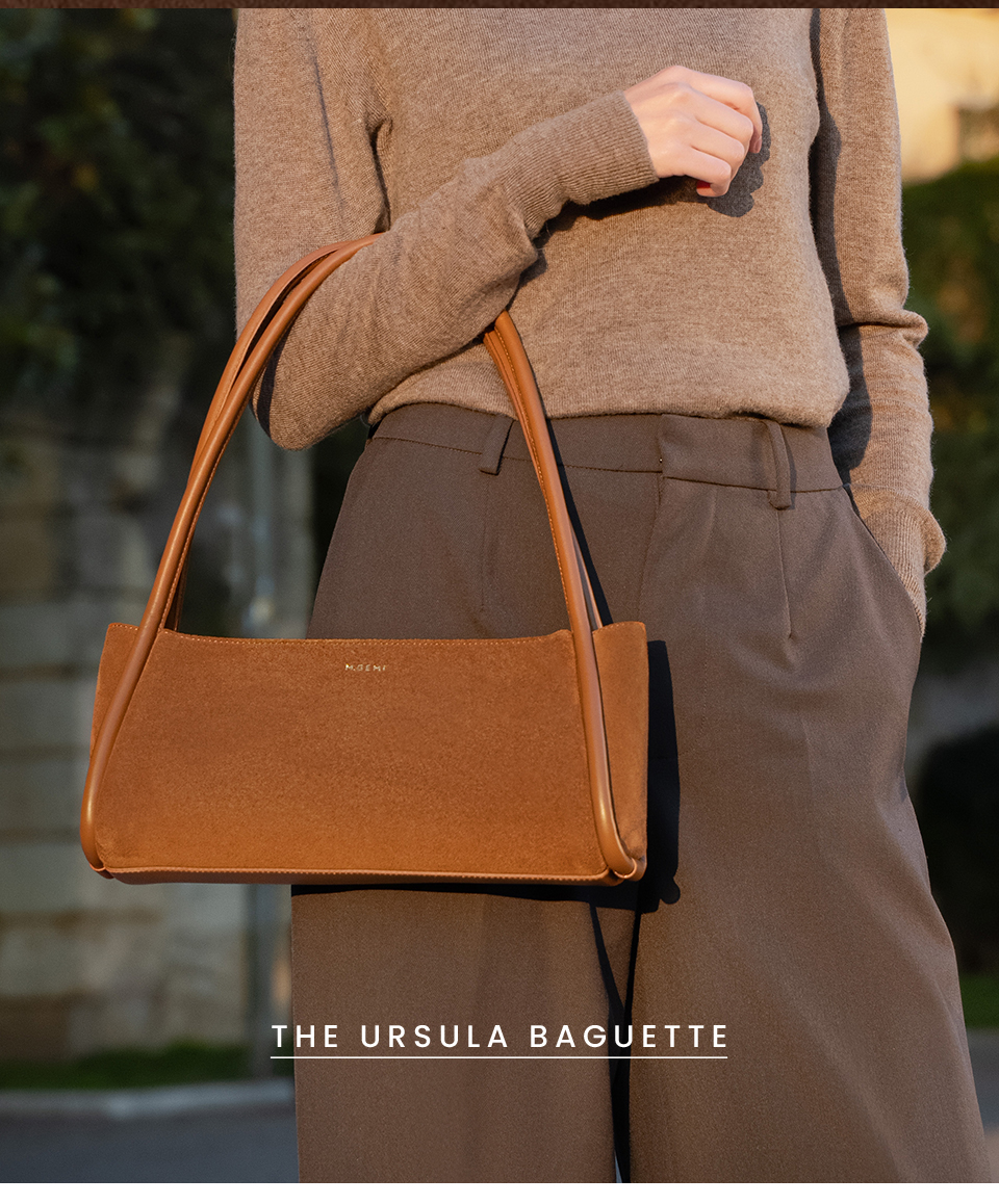 < Shop The Ursula Baguette > 
