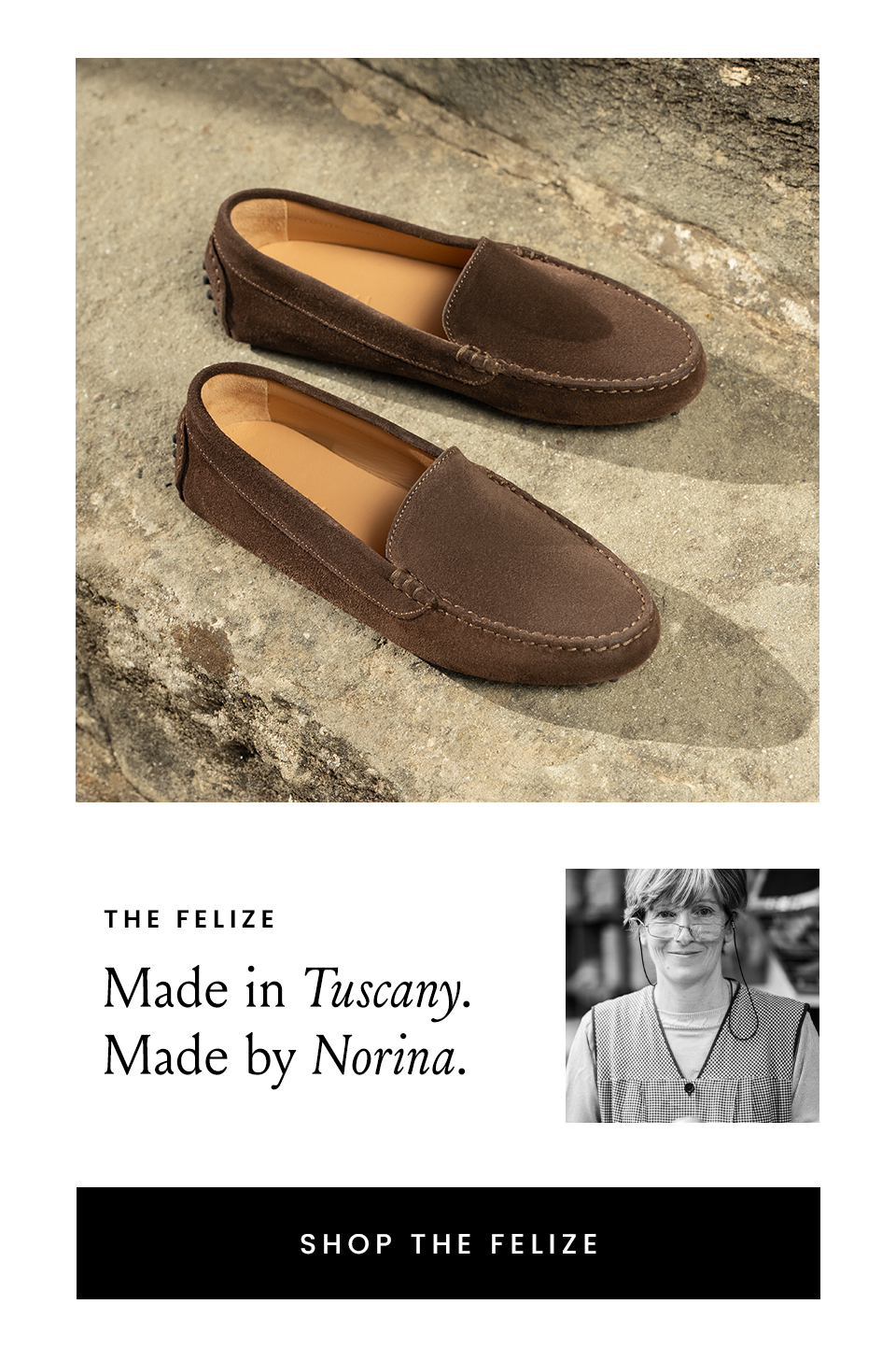 The Felize  Made in Tuscany. Made by Norina.  < Shop The Felize > 