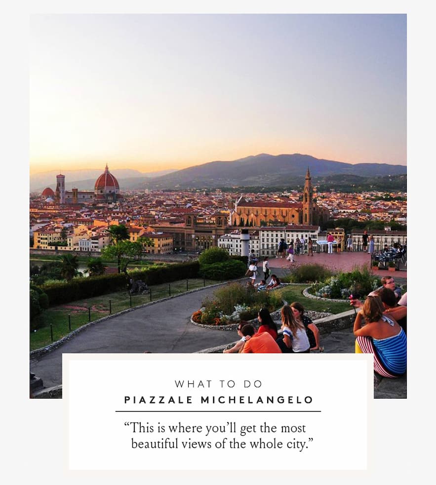 What to Do Piazzale Michelangelo | “This is where you’ll get the most beautiful views of the whole city.”