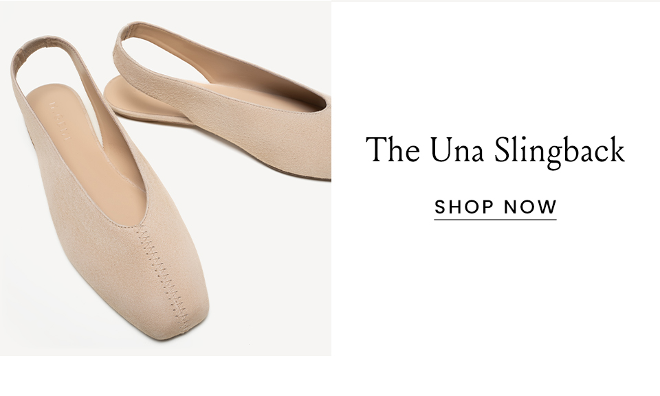 The Una Slingback  < Shop Now >