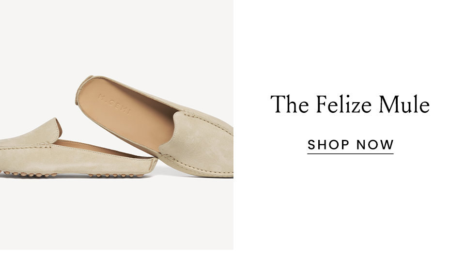The Felize Mule  < Shop Now > 