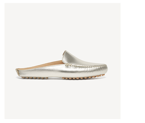 The Felize Mule - Platinum Metallic 