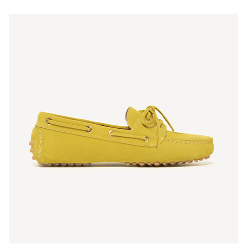 Chartreuse Suede 