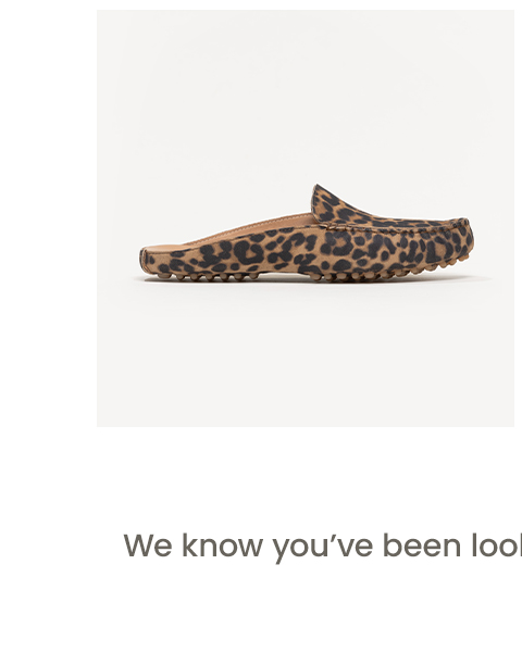 The Felize Mule - Leopard Print 