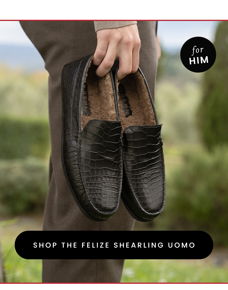 Shop The Felize Shearling Uomo