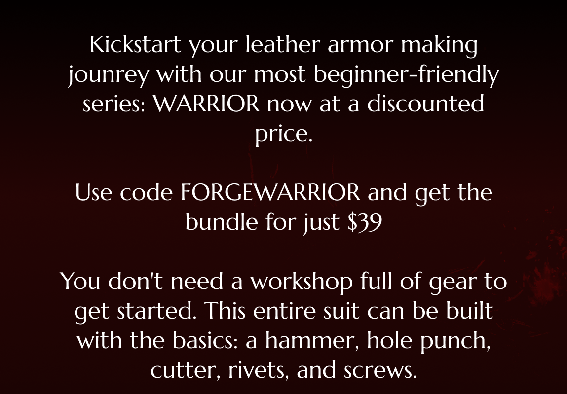 warrior armor description